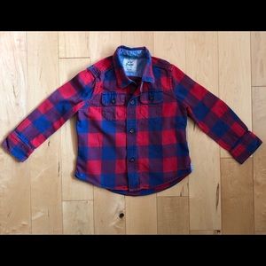 Mini Boden Button Down, Size 1.5-2 years 18-24 mo
